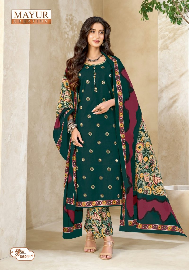 Khushi Vol 85 By Mayur Cotton Printed Dress Material
